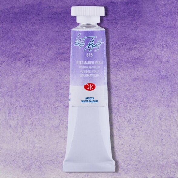 Akvarelė tūtelėje White Nights 10 ml Nr.613 ultramarinas violetinis Akvarelė tūtelėje White Nights 10 ml Nr.613 ultramarinas violetinis
