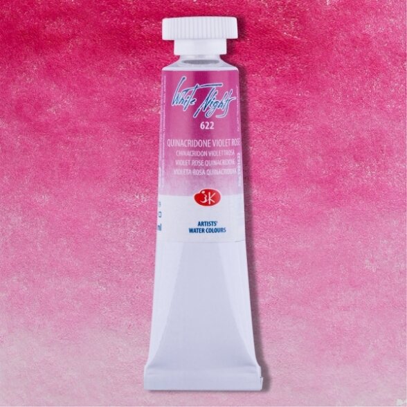 Quinacridone Violet Rose Watercolor White Nights No.622 tube 10 ml Quinacridone Violet Rose Watercolor White Nights No.622 tube 10 ml