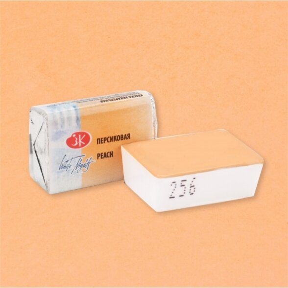 Akvarelė White Nights 2,5 ml Nr.256 persiko spalvos Akvarelė White Nights 2,5 ml Nr.256 persiko spalvos
