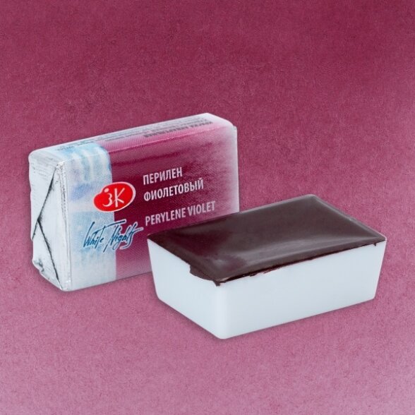 Akvarelė White Nights 2,5 ml Nr.627 perilenas violetinis Akvarelė White Nights 2,5 ml Nr.627 perilenas violetinis