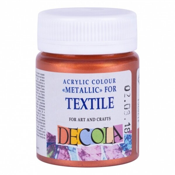 Decola Acrylic Textile Paint 50 ml — 964 Cuper