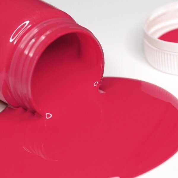 Decola Acrylic Textile Paint 50 ml — 391 Lingonberry 1 Decola Acrylic Textile Paint 50 ml — 391 Lingonberry 1