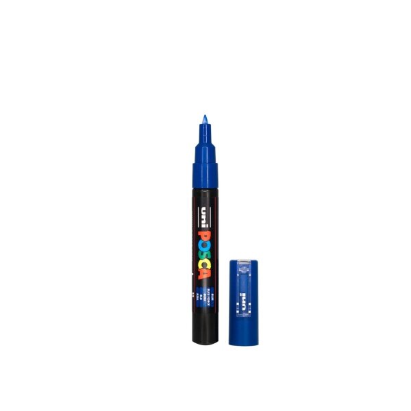 Uni POSCA PC-1M Paint Marker, Blue, 0.7–1 mm, No. 33