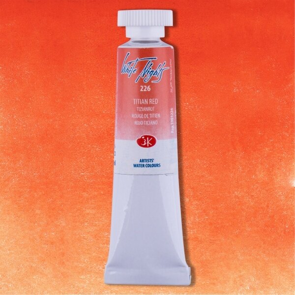 Titian Red Watercolor White Nights No.226 tube 10 ml