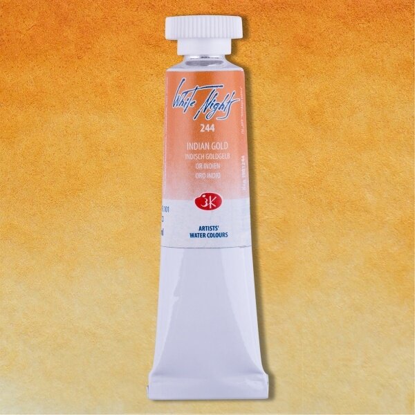 Akvarelė tūtelėje White Nights 10 ml Nr.244 Indijos auksinė