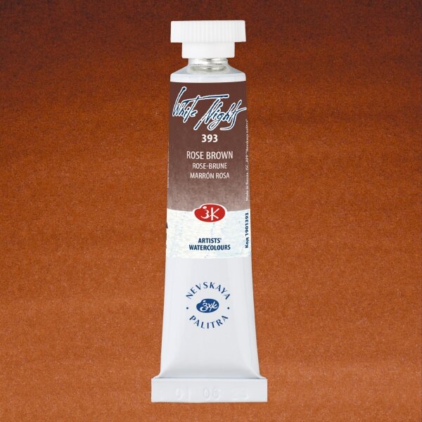 Akvarelė tūtelėje White Nights 10 ml Nr.393 Rose brown Akvarelė tūtelėje White Nights 10 ml Nr.393 Rose brown