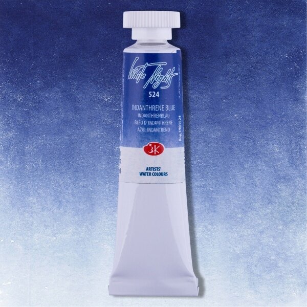 Akvarelė tūtelėje White Nights 10 ml Nr.524 indantreno mėlyna Akvarelė tūtelėje White Nights 10 ml Nr.524 indantreno mėlyna
