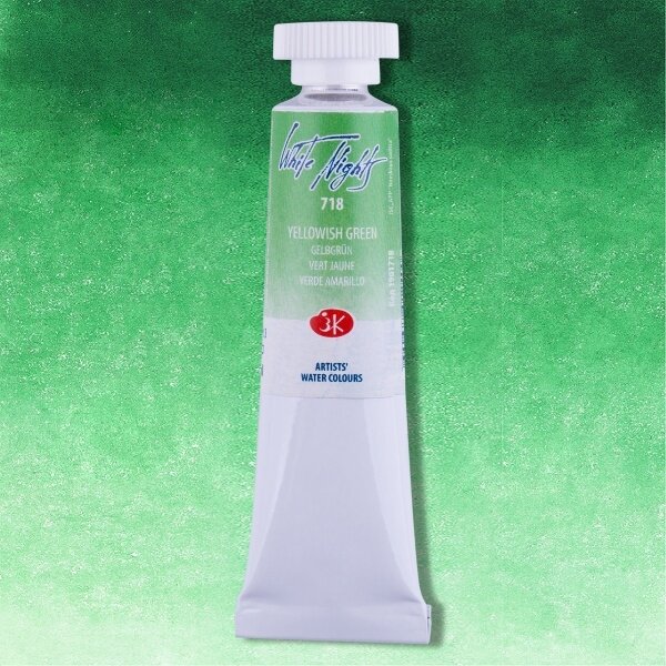 Yellowish Green Watercolor White Nights No.718 tube 10 ml Yellowish Green Watercolor White Nights No.718 tube 10 ml
