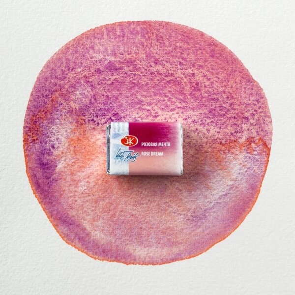 White Nights Metamorphosis Watercolor Half Pan 2.5 ml — 3002 Pink Dream 1 White Nights Metamorphosis Watercolor Half Pan 2.5 ml — 3002 Pink Dream 1