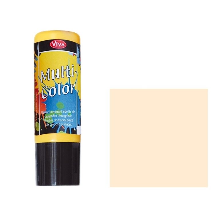 Акриловая краска Viva Decor Multi-Color 90 мл абрикосовая