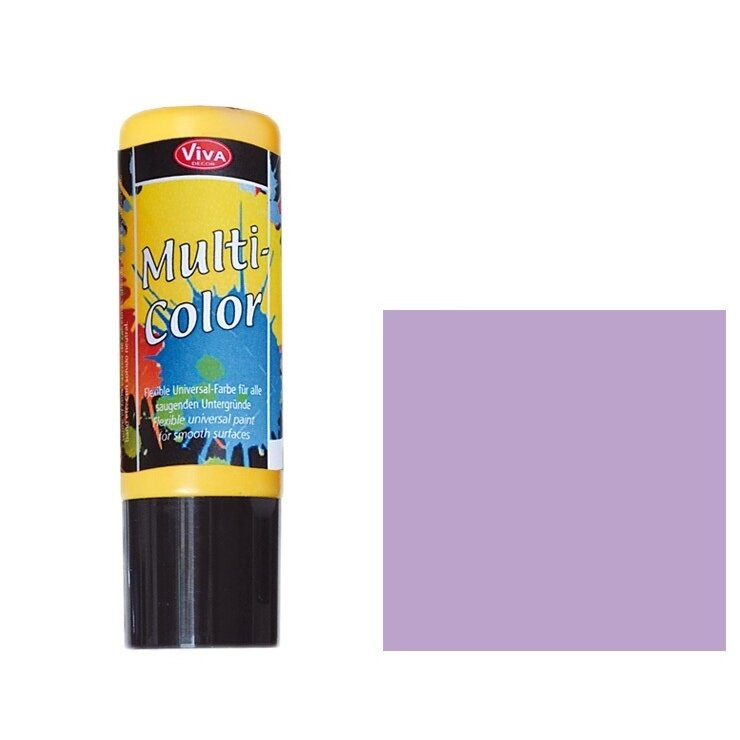 Акриловая краска Viva Decor Multi-Color 90 мл сиреневая