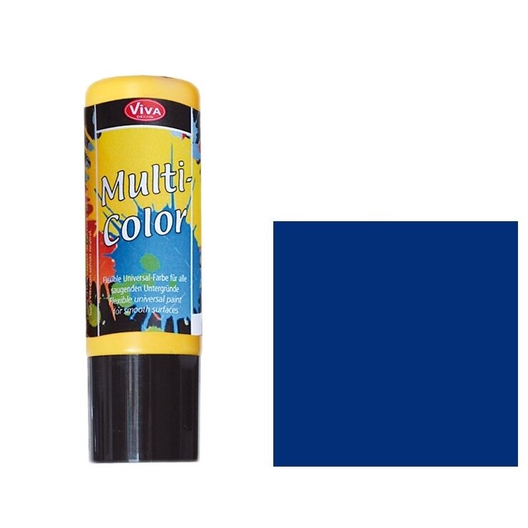 Акриловая краска Viva Decor Multi-Color 90 мл синяя
