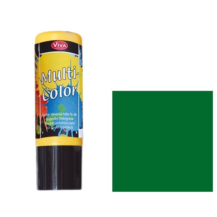 Акриловая краска Viva Decor Multi-Color 90 мл зеленая