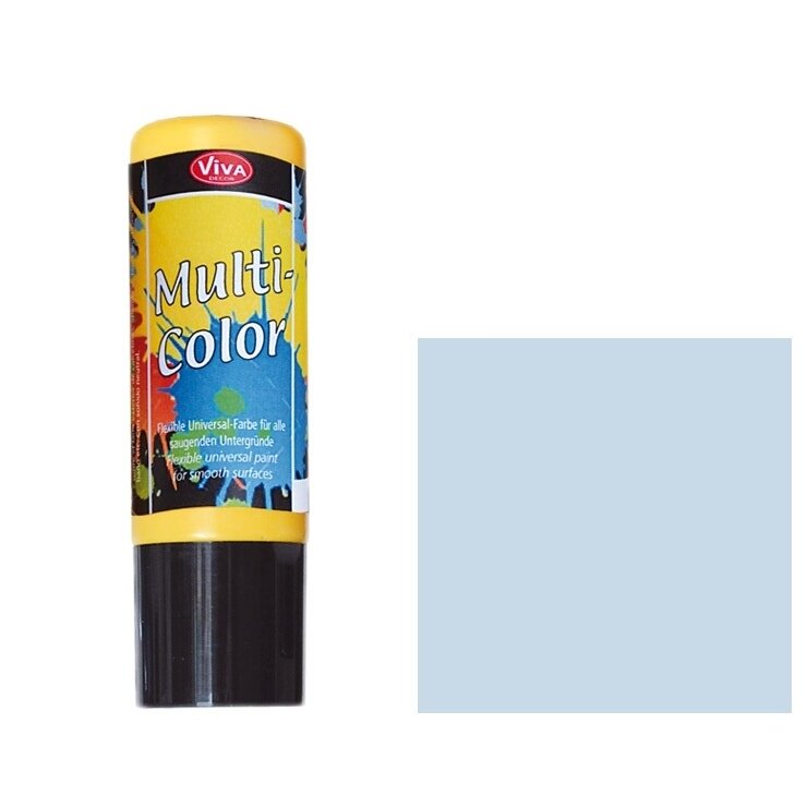 Акриловая краска Viva Decor Multi-Color 90 мл светло-голубая