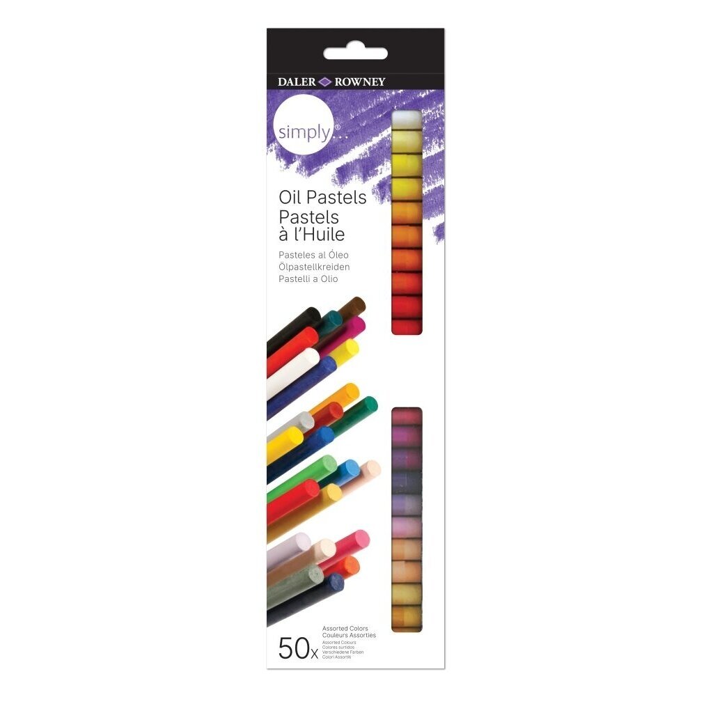 Simply Oil 50 pcs Pastel Set