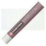 Sakura Oil Pastel Expressionist White