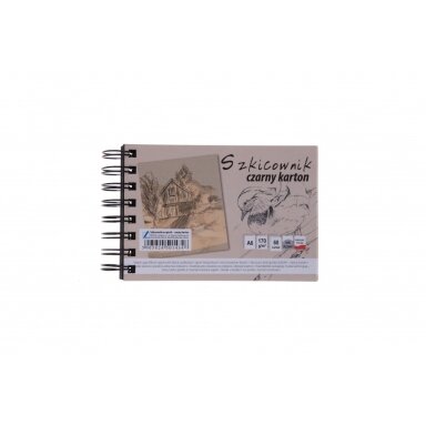 albumas-eskizams-kreska-su-spirale-a6-60-lapu-170-gm2-juodas-popierius albumas-eskizams-kreska-su-spirale-a6-60-lapu-170-gm2-juodas-popierius