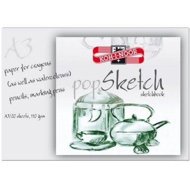 Sketchbook Koh-I-Noor A4 20 sheets 110 gsm Sketchbook Koh-I-Noor A4 20 sheets 110 gsm