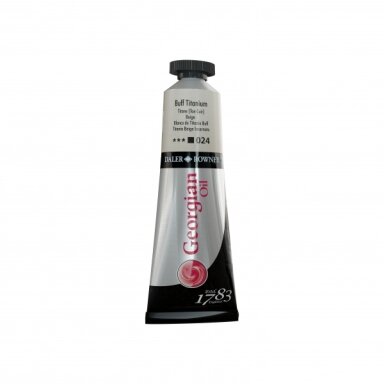 Georgian Oil Colour 38 ml Buff Titanium Georgian Oil Colour 38 ml Buff Titanium
