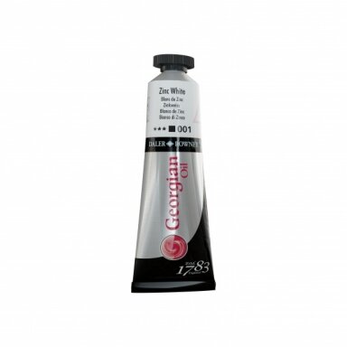 Georgian Oil Colour 38 ml Zinc White Georgian Oil Colour 38 ml Zinc White