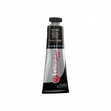 Georgian Oil Colour 38 ml Ivory Black Georgian Oil Colour 38 ml Ivory Black