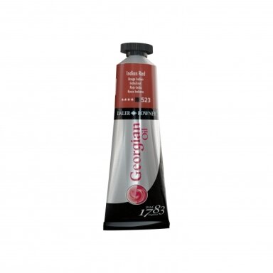 Georgian Oil Colour 38 ml Indian Red Georgian Oil Colour 38 ml Indian Red