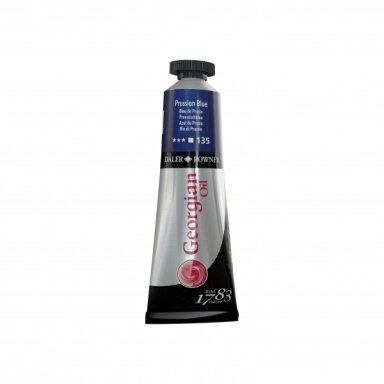 Aliejiniai dažai Daler-Rowney Georgian 38 ml Prusijos mėlynas