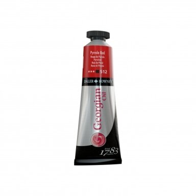 Aliejiniai dažai Daler-Rowney Georgian 38 ml raudonas "Pyrrole"