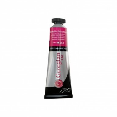 Aliejiniai dažai Daler-Rowney Georgian 38 ml rožinė "Madder" (Quinacridone)