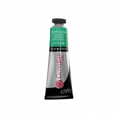 Aliejiniai dažai Daler-Rowney Georgian 38 ml smaragdinė žalia (imitacija)
