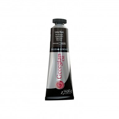 Aliejiniai dažai Daler-Rowney Georgian 38 ml suodžių juoda
