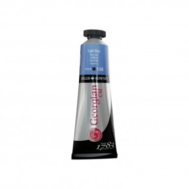 Aliejiniai dažai Daler-Rowney Georgian 38 ml šviesiai mėlynas