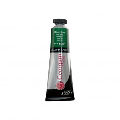 Aliejiniai dažai Daler-Rowney Georgian 38 ml tamsiai žalia - ftalocianinas