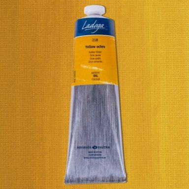 Aliejiniai dažai Ladoga 120 ml Nr.218 ochra geltona Aliejiniai dažai Ladoga 120 ml Nr.218 ochra geltona