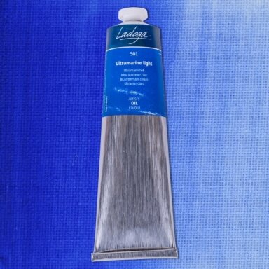 Aliejiniai dažai Ladoga 120 ml Nr.501 ultramarinas šviesus Aliejiniai dažai Ladoga 120 ml Nr.501 ultramarinas šviesus