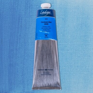 Aliejiniai dažai Ladoga 120 ml Nr.503 ceruleumas Aliejiniai dažai Ladoga 120 ml Nr.503 ceruleumas