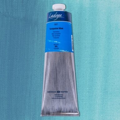 Aliejiniai dažai Ladoga 120 ml Nr.507 turkio spalvos Aliejiniai dažai Ladoga 120 ml Nr.507 turkio spalvos