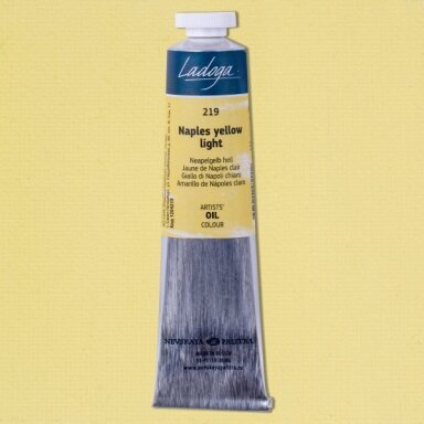 Aliejiniai dažai Ladoga 46 ml Nr.219 neapolio šviesiai geltona