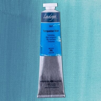 Aliejiniai dažai Ladoga 46 ml Nr.507 turkio spalvos