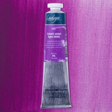Aliejiniai dažai Ladoga 46 ml Nr.602 kobaltas šviesiai violetinis