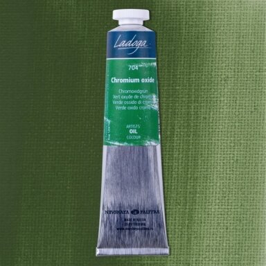Aliejiniai dažai Ladoga 46 ml Nr.704 hromo oksidas