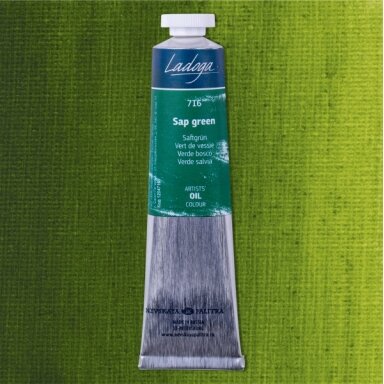 Aliejiniai dažai Ladoga 46 ml Nr.716 žolės žalia