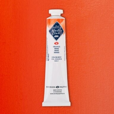 Aliejiniai dažai Master-Class 46 ml Nr.315 oranžinės spalvos