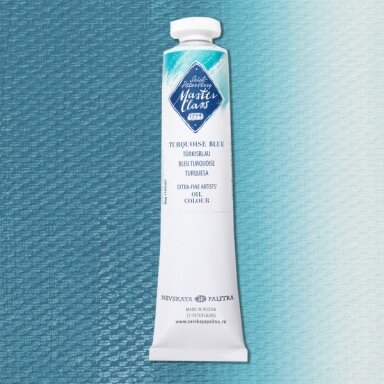 Aliejiniai dažai Master-Class 46 ml Nr.507 turkis
