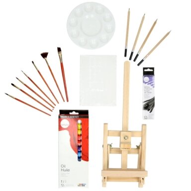 Daler Rowney Simply Oil Creative Easel Set 40 pcs Daler Rowney Simply Oil Creative Easel Set 40 pcs