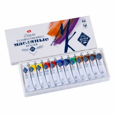 Aliejinių dažų rinkinys Master-Class 12x18 ml