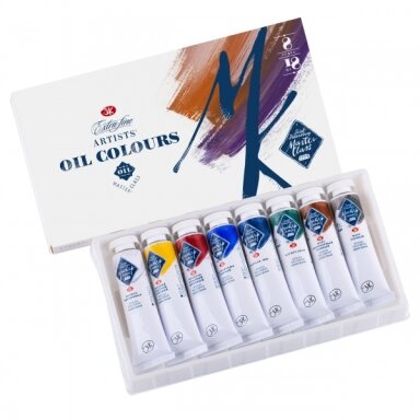 Aliejinių dažų rinkinys Master-Class 8x18 ml