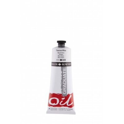 Aliejiniai dažai Daler-Rowney Graduate 200 ml titano balta Aliejiniai dažai Daler-Rowney Graduate 200 ml titano balta
