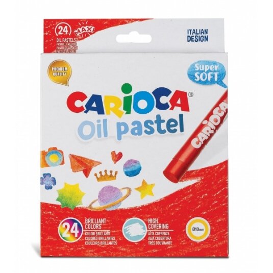 Oil Pastel Carioca Super Soft 24 colors