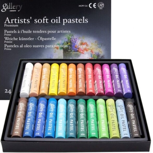Oil pastel set Mungyo Gallery artists 24 pcs